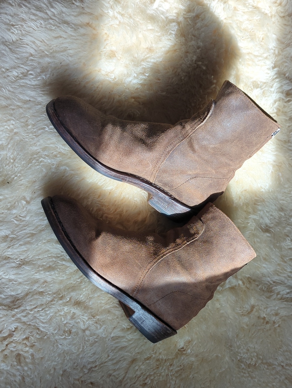 Rag & Bone Women's Brown Suede Ankle Boots